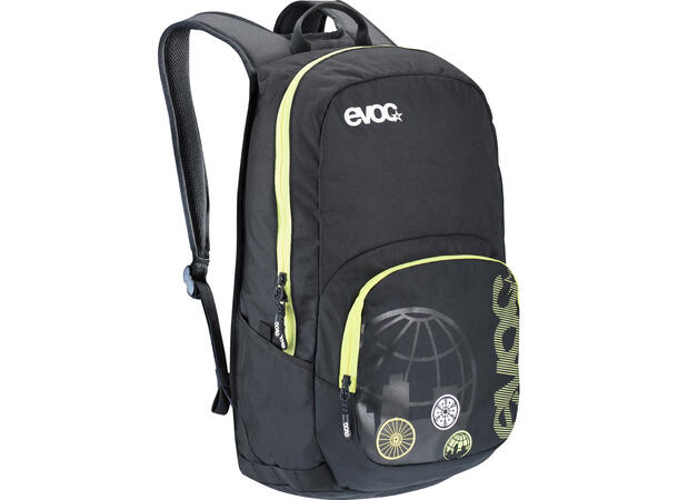 EVOC Urban 22l black super sekk for hverdagsbruk 